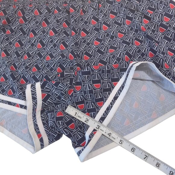 Champion Women Athletic Shorts Double Dry Moisture-Wicking SZ XL Monogram print - Picture 11 of 12